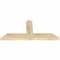 Ekena Millwork Portland Rough Sawn Timber Gable Bracket, Douglas Fir, 36"W x 16"H x 2"D x 4"F, 11/12 Pitch GBW036X16X0204POR00RDF - alternate 5